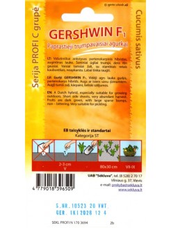 Agurkai 'Gershwin' H, 20 sėklų
