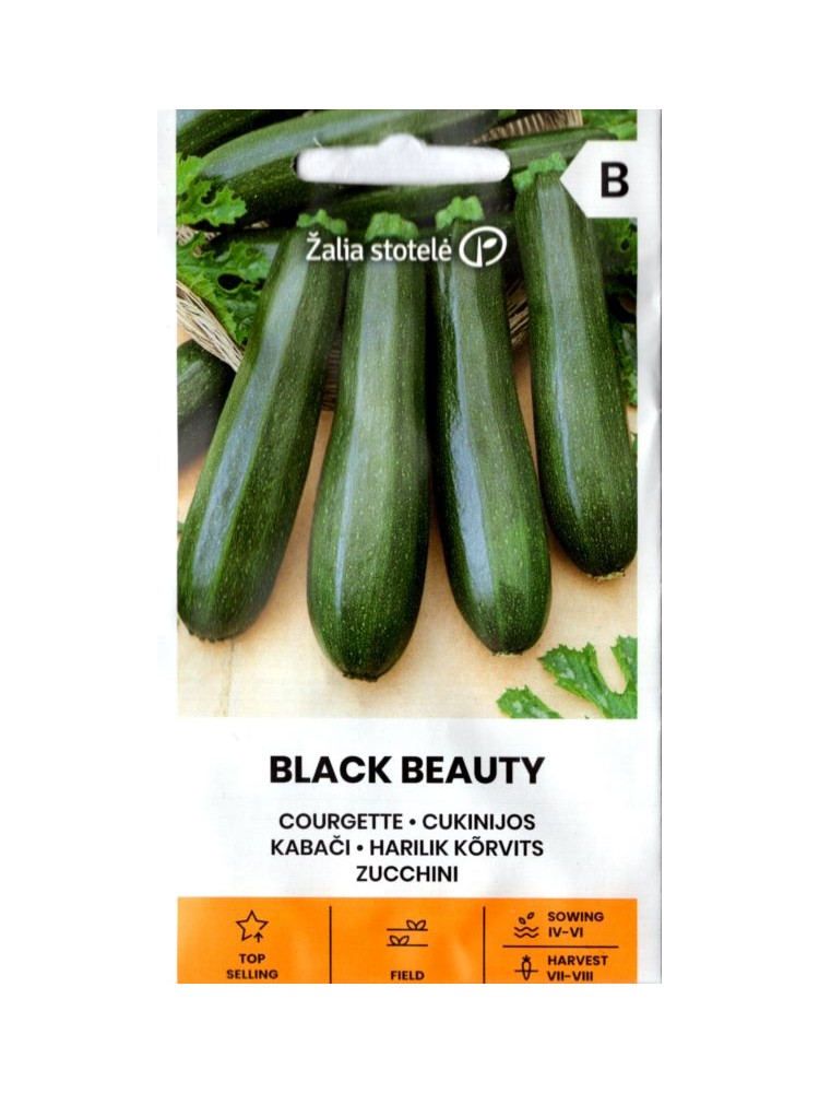Zucchini 'Black Beauty' 2 g