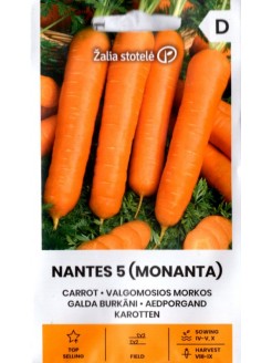 Burkāni 'Nantes 5 Monanta' 2 g