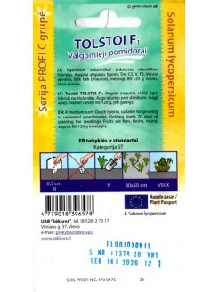 Томат 'Tolstoi' H, 20 семян