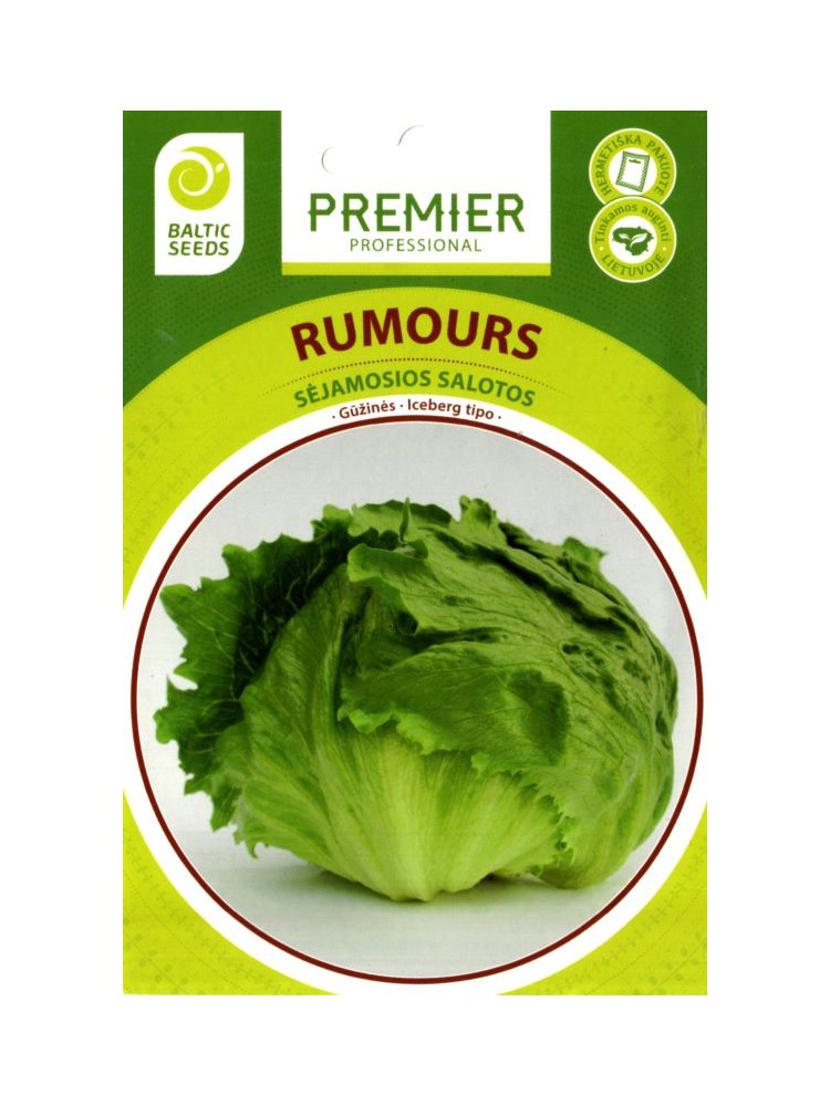 Laitue cultivée 'Rumours' 50 graines