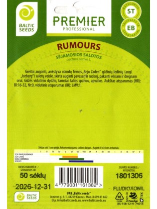 Lettuce 'Rumours' 50 seeds