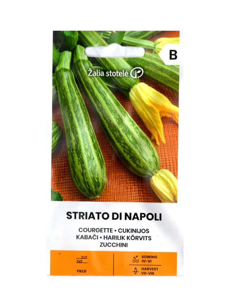 Courgette 'Striato Di Napoli' 2 g