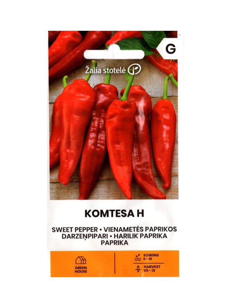 Paprika 'Komtesa' H, 0,1 g