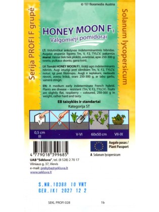 Tomate 'Honeu Moon' H, 10 graines