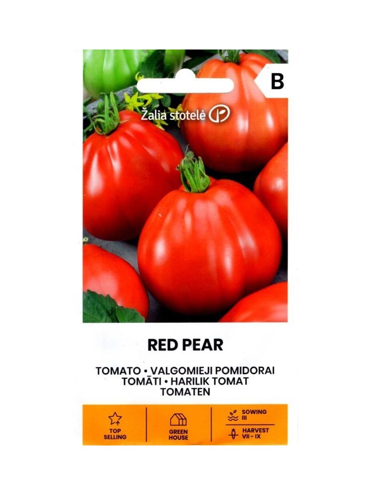 Pomidorai valgomieji 'Red Pear' 0
