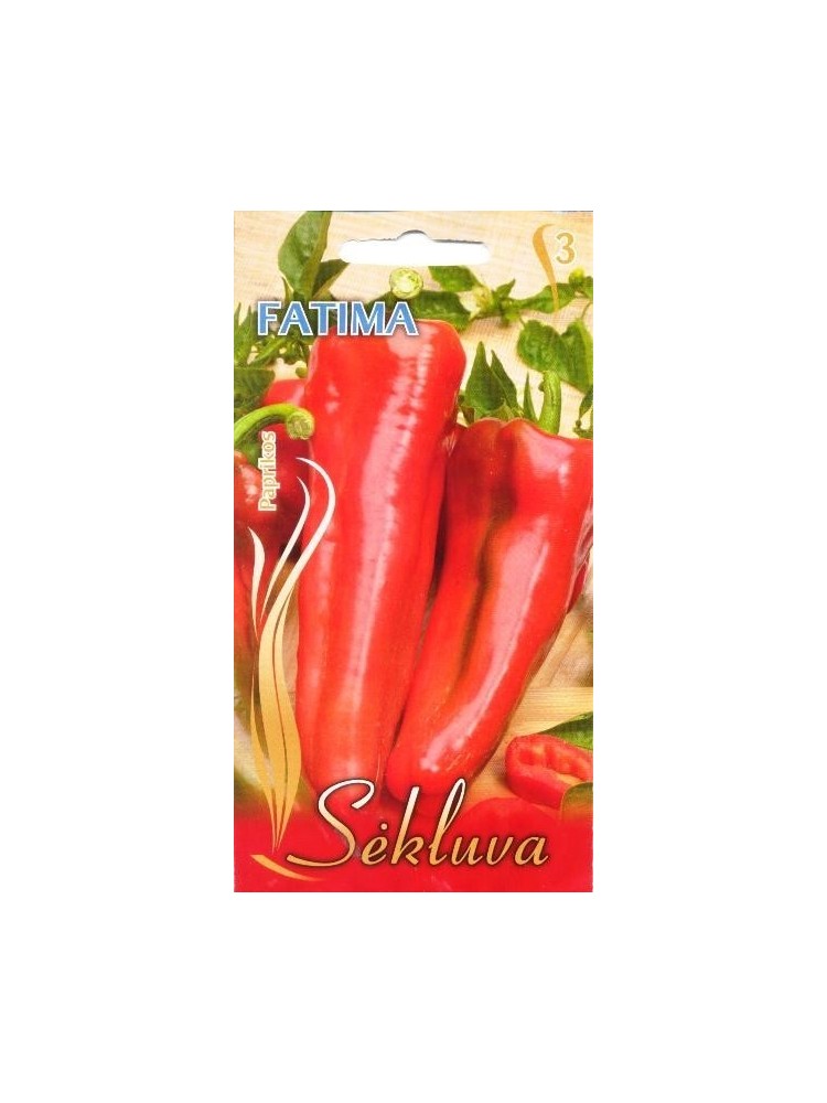 Paprika vienametė 'Fatima' 0