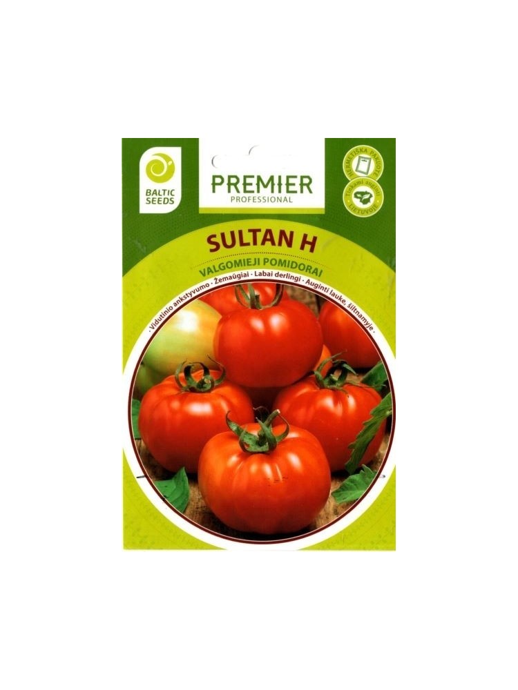Pomidorai valgomieji 'Sultan' H