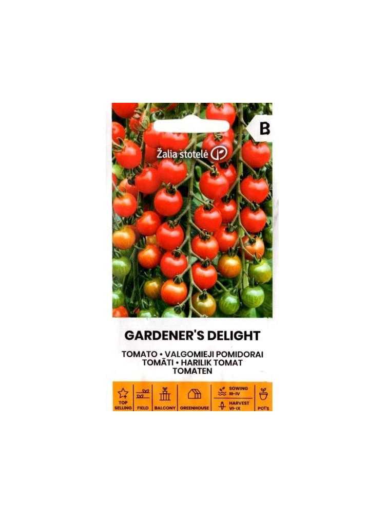 Pomidorai valgomieji 'Gardener's Delight' 0