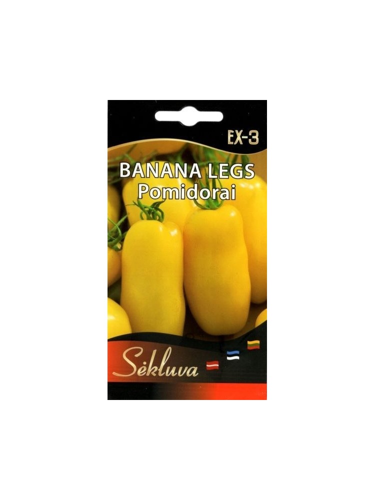 Pomidorai valgomieji 'Banana Legs' 10 sėklų