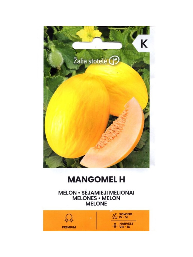 Melon  'Mangomel' H, 5 semences