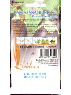Melanzana 'Bonica' H, 10 semi