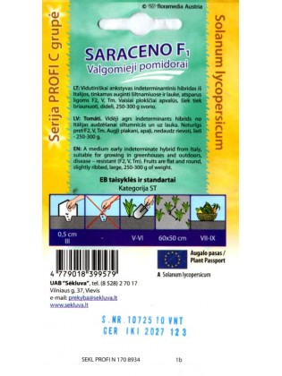 Tomat 'Saraceno' H, 10 seemet